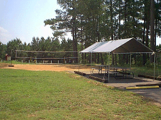 Playground and picnic area